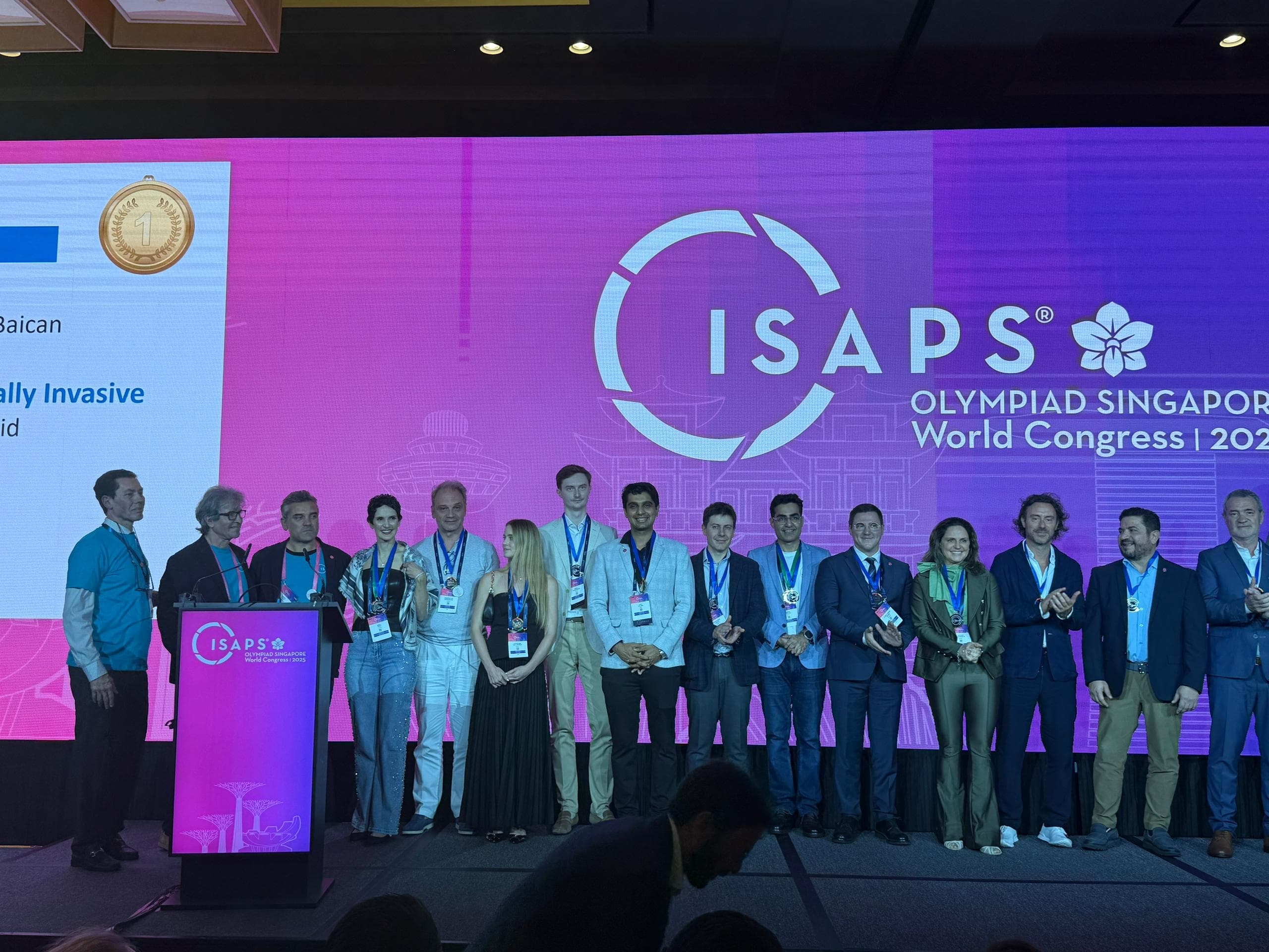 i Всемирный конгресс ISAPS Olympiad World Congress 2025.