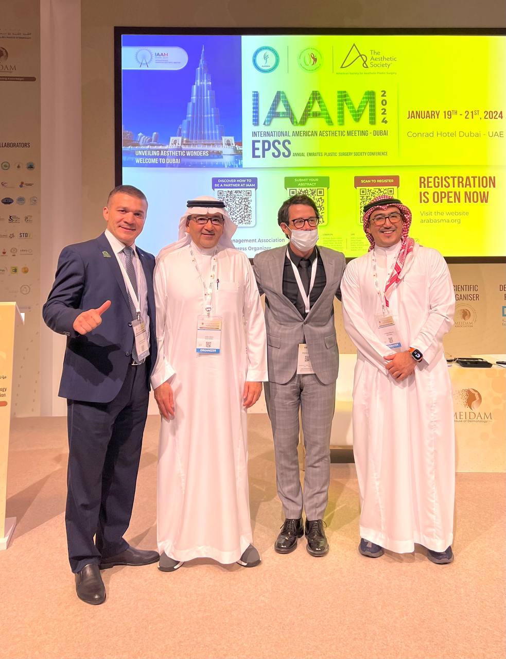 Cостоялась 8-я Ближневосточная международная конференция и выставка по дерматологии и эстетической медицине MEIDAM 2023