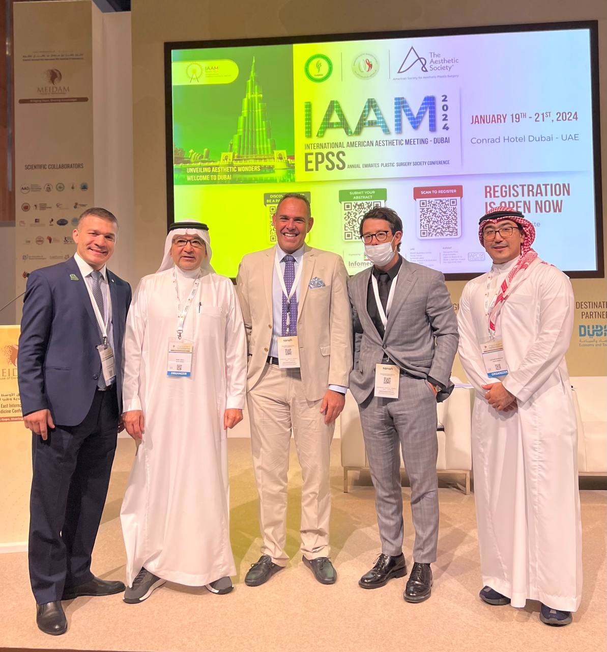 Cостоялась 8-я Ближневосточная международная конференция и выставка по дерматологии и эстетической медицине MEIDAM 2023