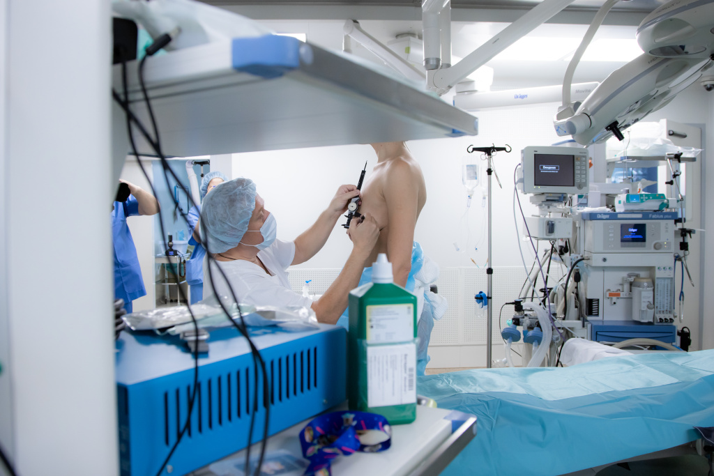 Прием у хирурга Прием у хирурга